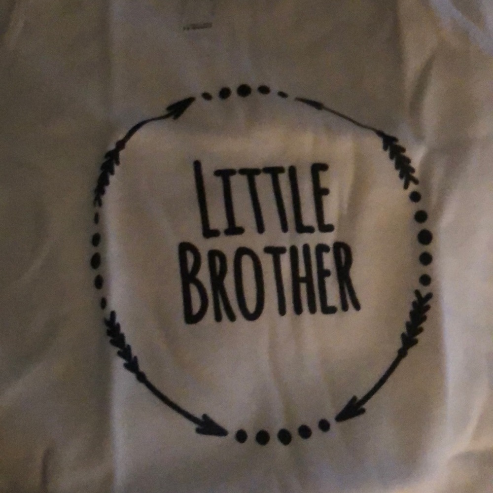 Little brother onesie Brand new never worn!